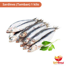 Load image into Gallery viewer, Sardines (Tamban) 1kg