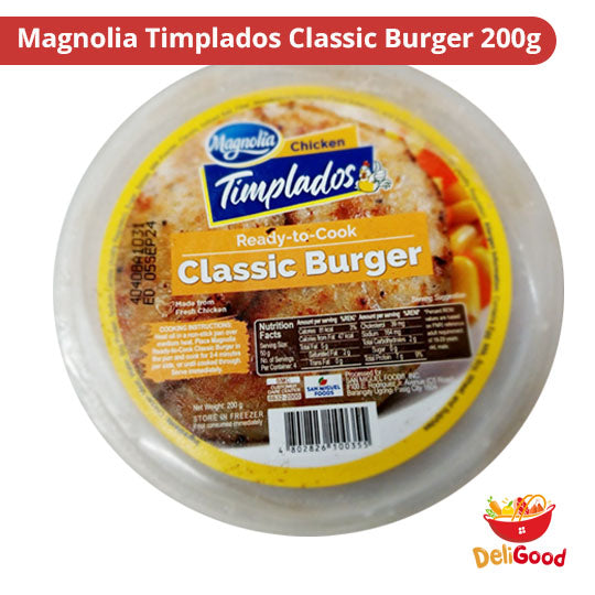 Magnolia Timplados Classic Burger 200g