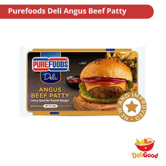 Purefoods Angus Beef Patty Quarter Pounder 684g