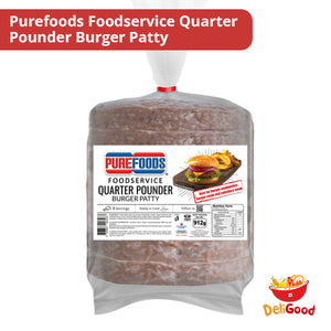 Purefoods Foodservice Quarter Pounder Beef Patty