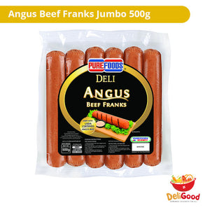 Purefoods Deli Angus Beef Franks Jumbo 500g