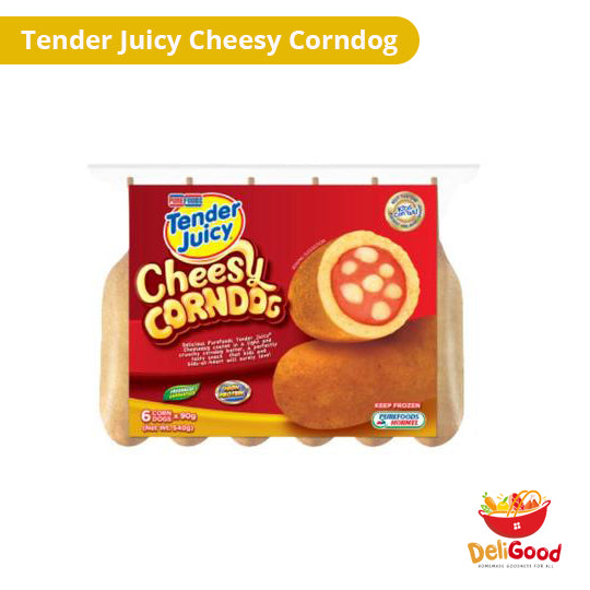 Tender Juicy Cheesy Corndog  540g