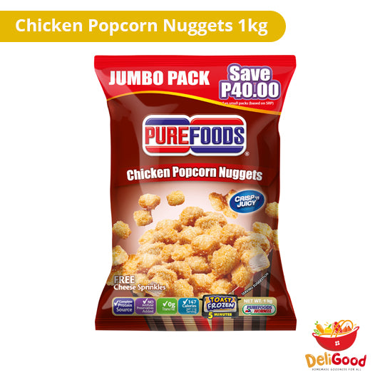 Purefoods Chicken Popcorn Nuggets Jumbo Pack 1kl