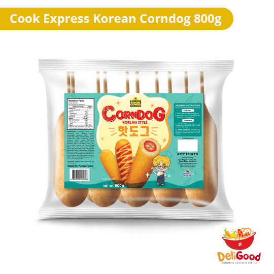 Cook Express Korean Corndog 800g 6 pcs