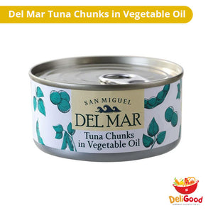 Del Mar Tuna Chunks in Vegetable Oil 185g