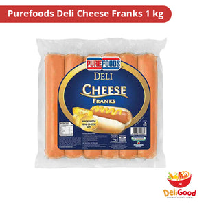 Purefoods Deli Cheese Franks 1 kilo