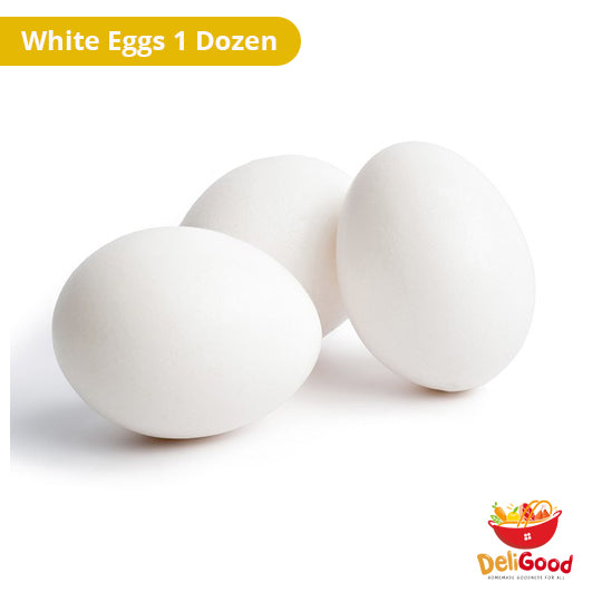 White Eggs 1 Dozen