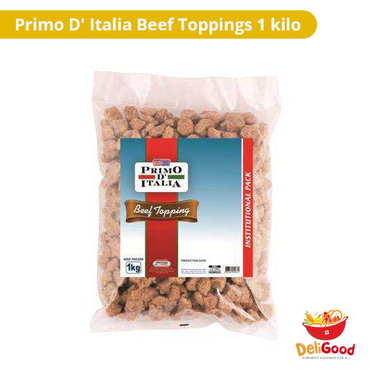 Primo D' Italia Beef Toppings 1 kilo