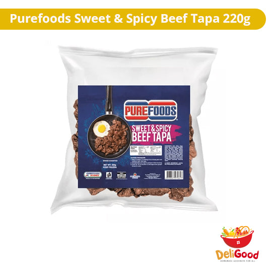 Purefoods Sweet & Spicy Beef Tapa 220g – DeliGoodPH