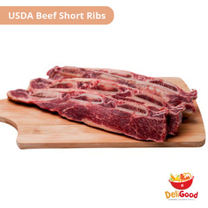 DeliPrime USDA Beef Short Ribs LA GALBI CUT
