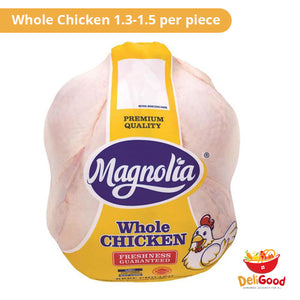 DeliChick Whole Chicken 1.3-1.5kg per piece